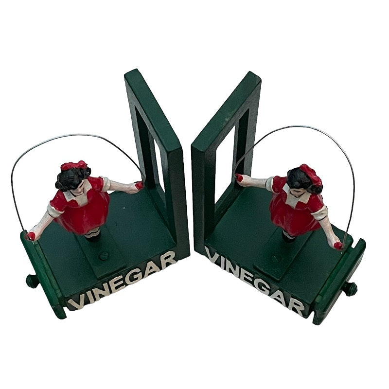 Skipping Girl Bookends