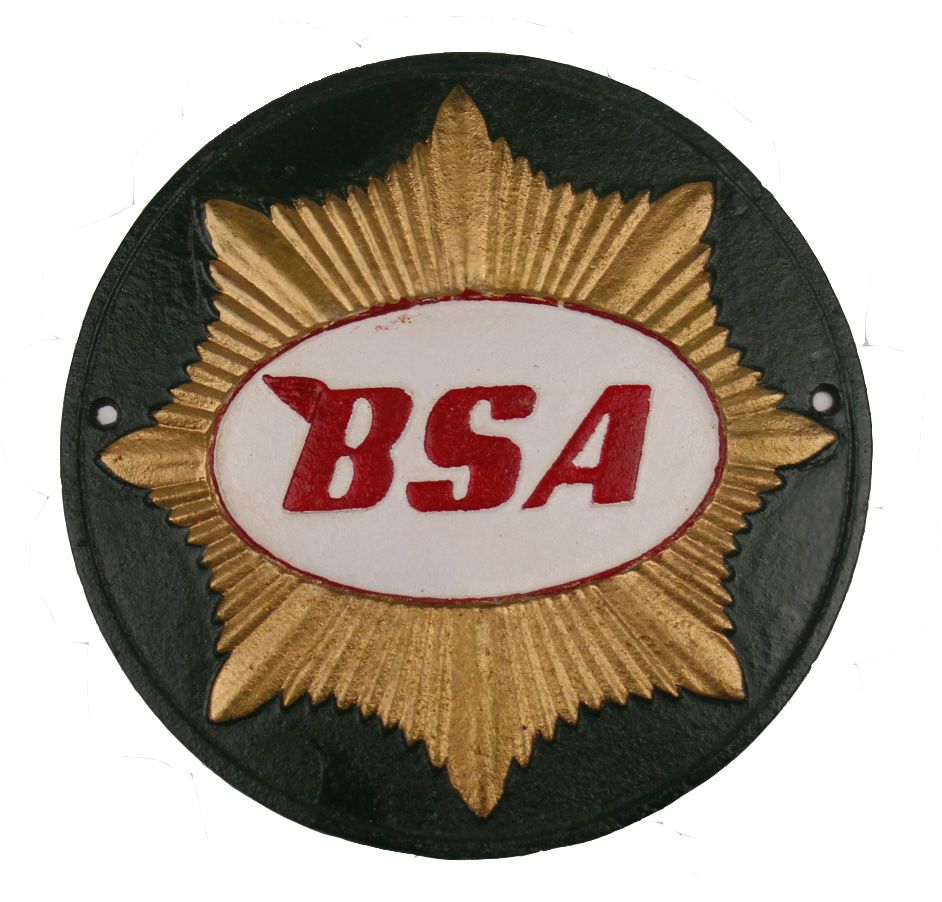 BSA Round Plaque