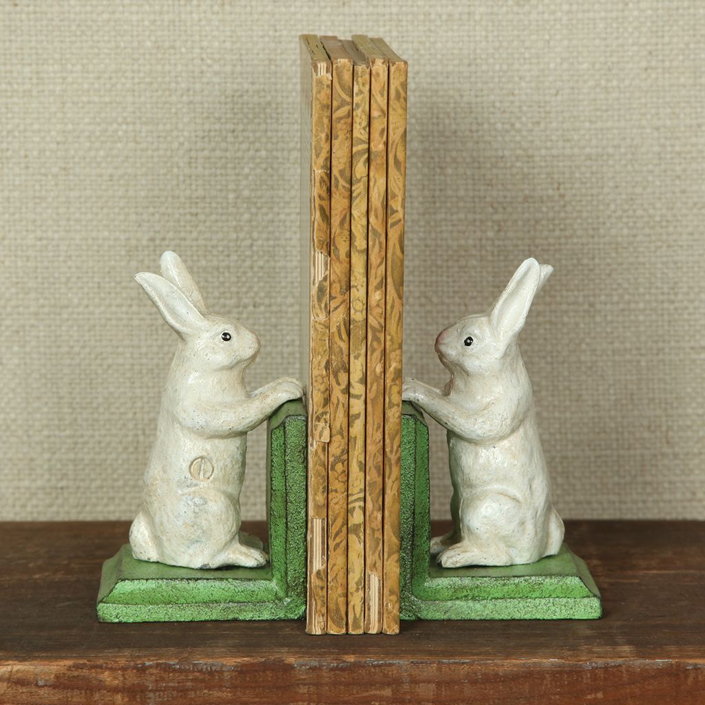 Rabbit Bookend – Stanley Art Foundry