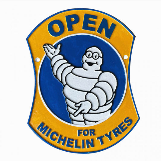 Tireman OPEN Sign