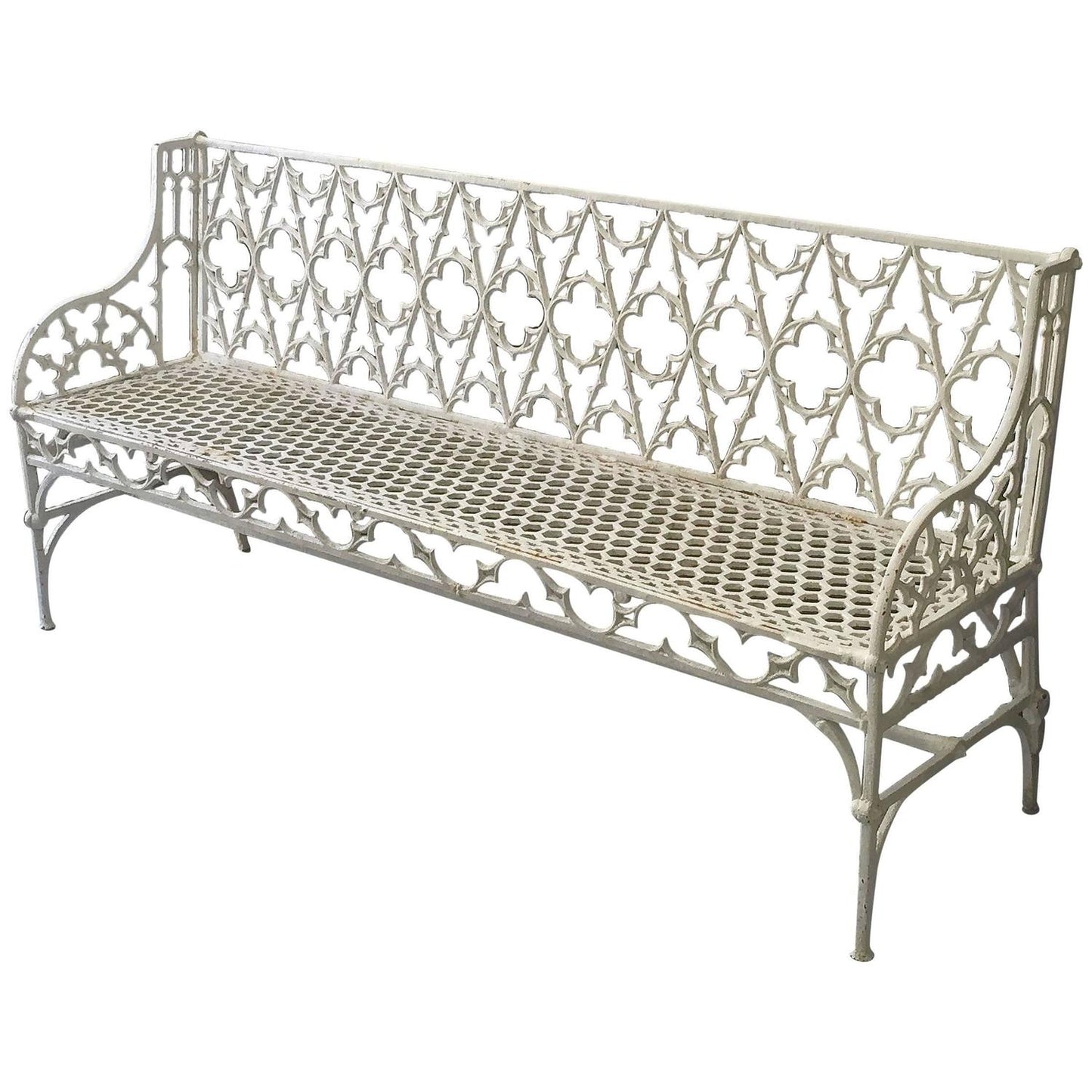 Cast Iron Gothic Long Bench 140CM