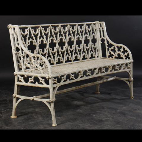 Cast Iron Gothic Long Bench 140CM